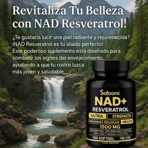 NAD + Resveratrol - La Fusión de Energía y Longevidad
