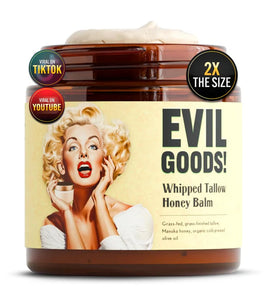 EVIL GOODS – Bálsamo de Sebo de Res Batido y Miel de Manuka